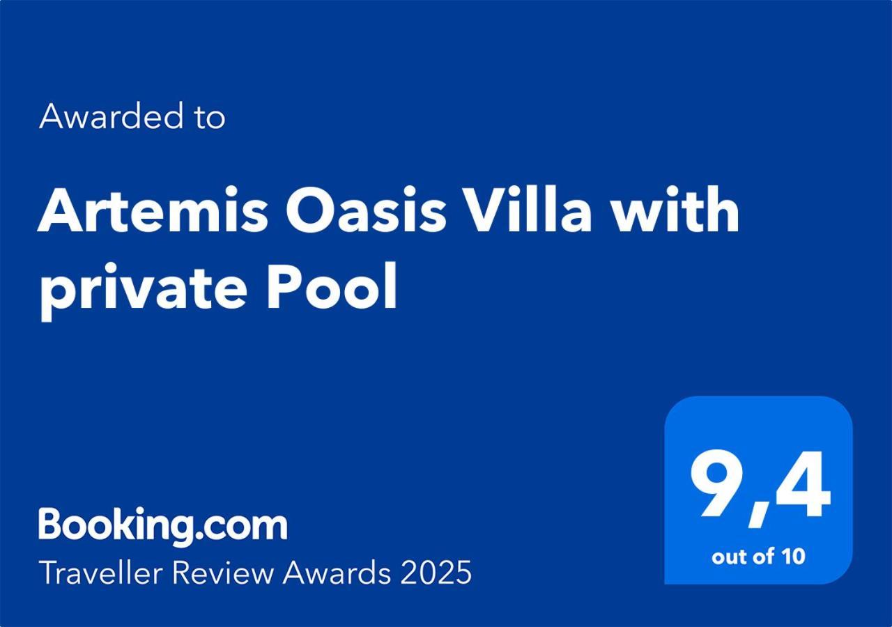 Artemis Oasis With Private Pool Vila Khartáta